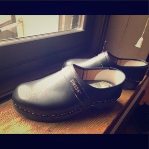 Dutch Simson Wooden Ortho Clogs